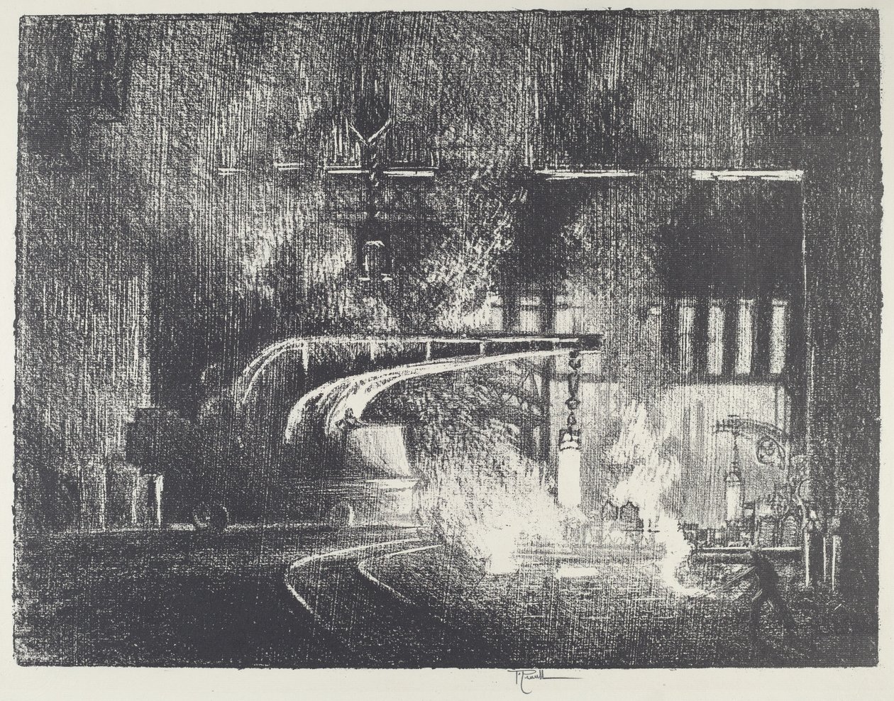 Gezici, 1916. by Joseph Pennell