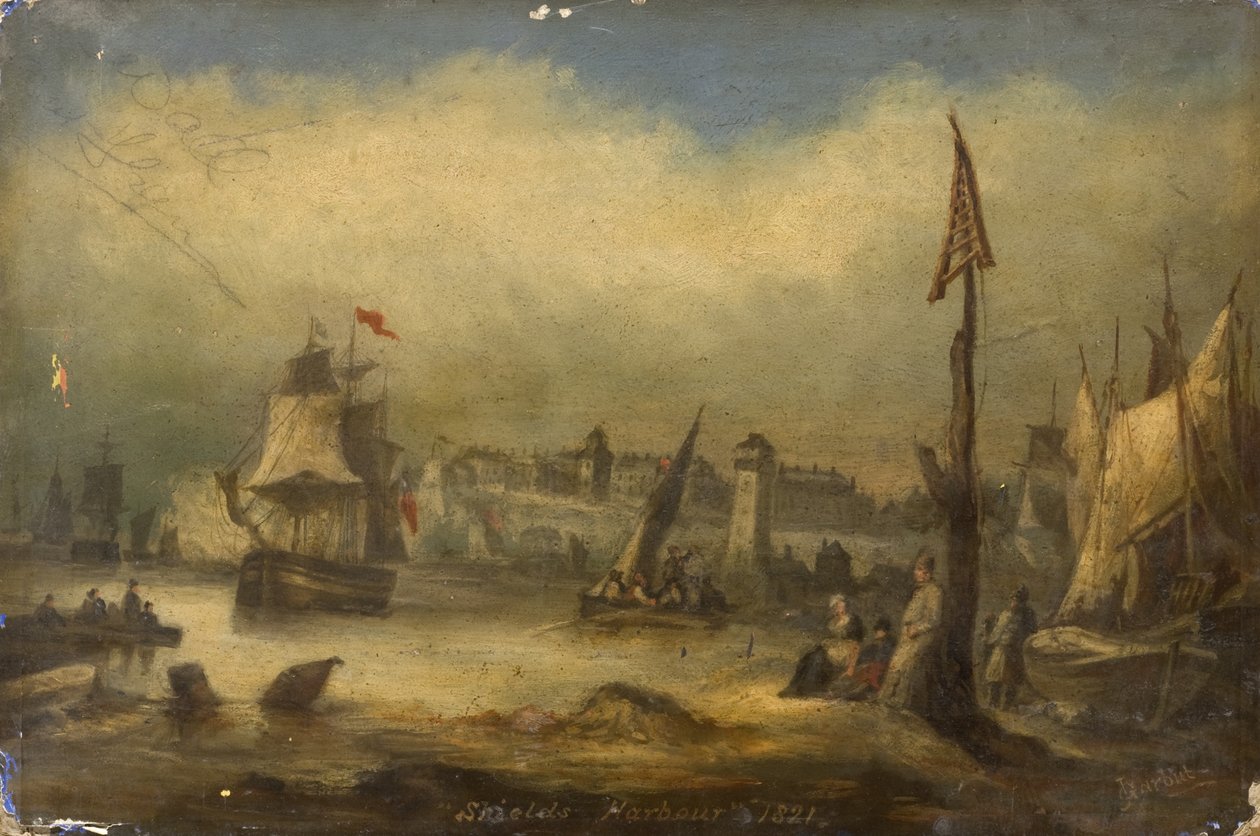 Kalkanlar Limanı 1821 by Joseph 
