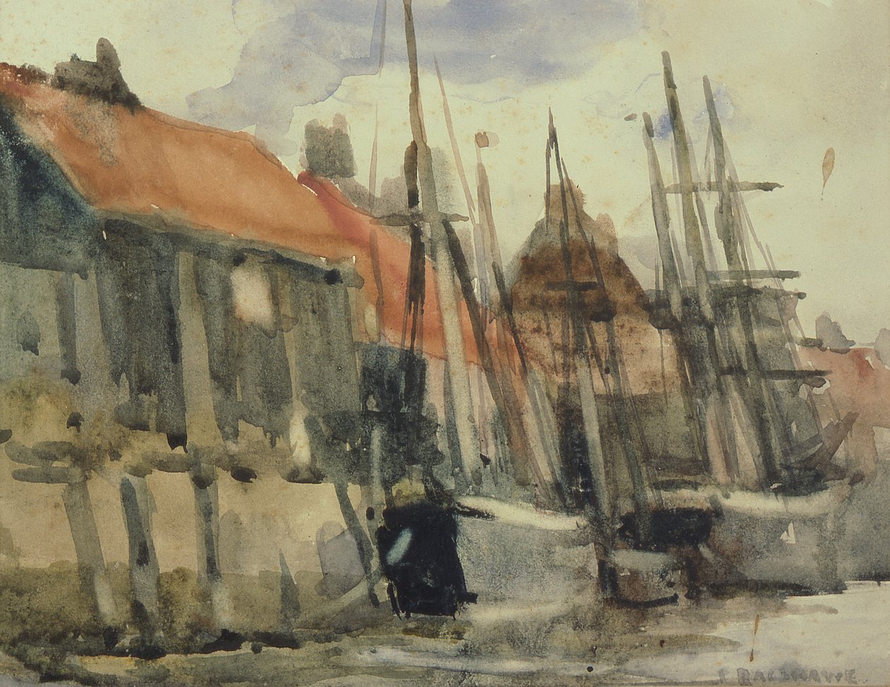 İskelede by Joseph Richard Bagshaw