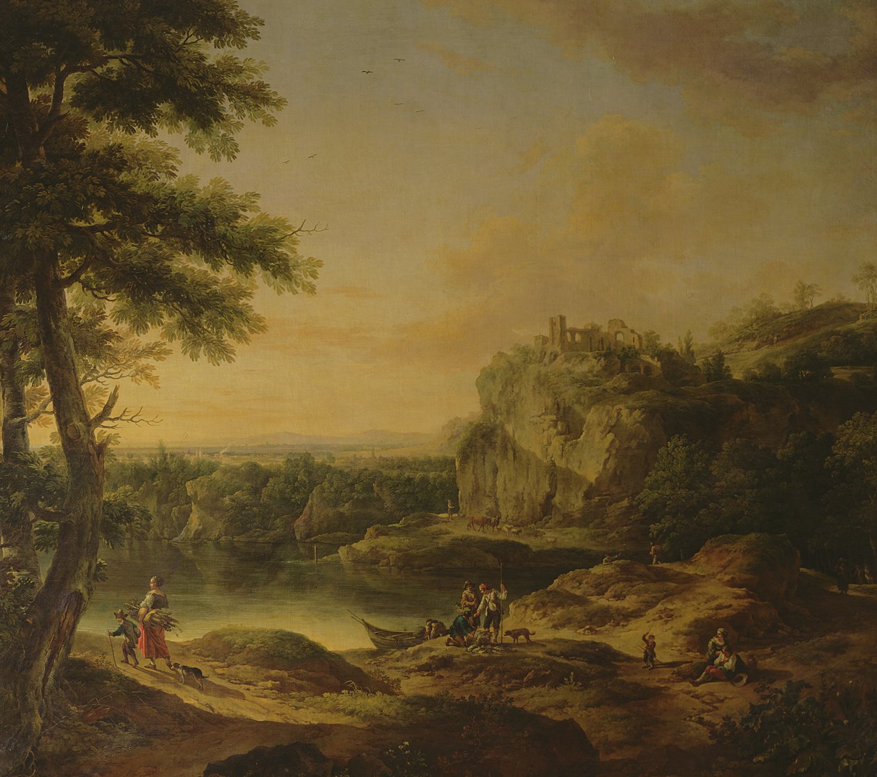 Manzara sahnesi, by Joseph Rosa or Roos
