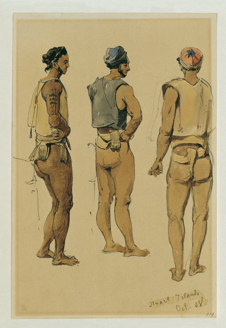 Stewart Adası yerlileri by Joseph Selleny