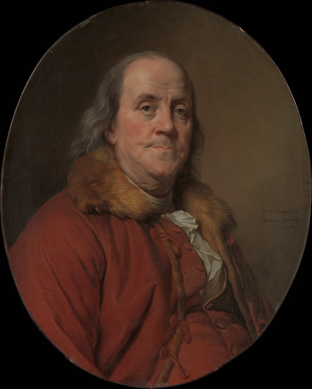 Benjamin Franklin by Joseph Siffred Duplessis