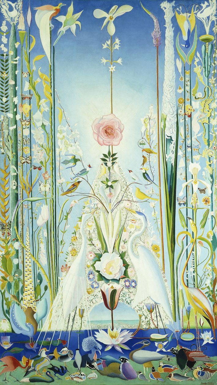 Gülün Tanrısı by Joseph Stella