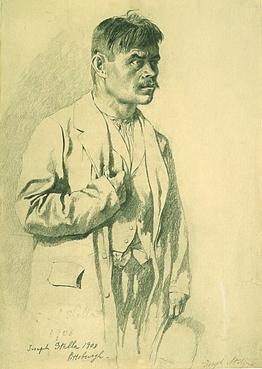 Hırvat, 1908. by Joseph Stella