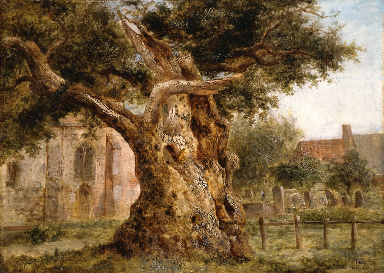 Yaşlı Meşe, 1870 by Joseph Thors