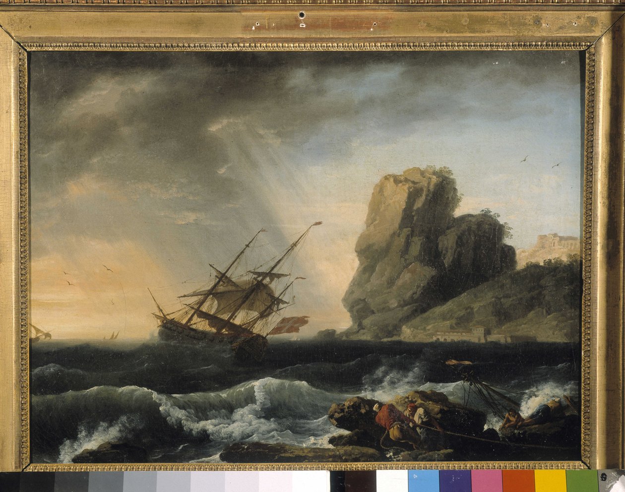 bir hikaye by Claude Joseph Vernet