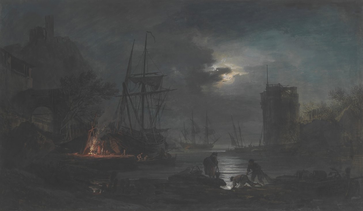 Ay Işığı, n.d.. by Joseph Vernet.