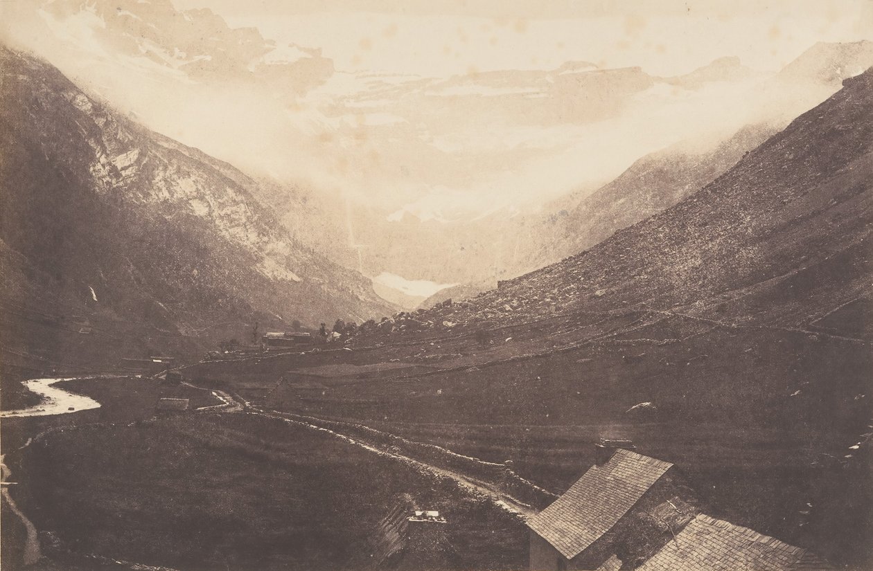Cirque de Gavarnie, Aziz Sauveur, 1853. by Joseph Vigier