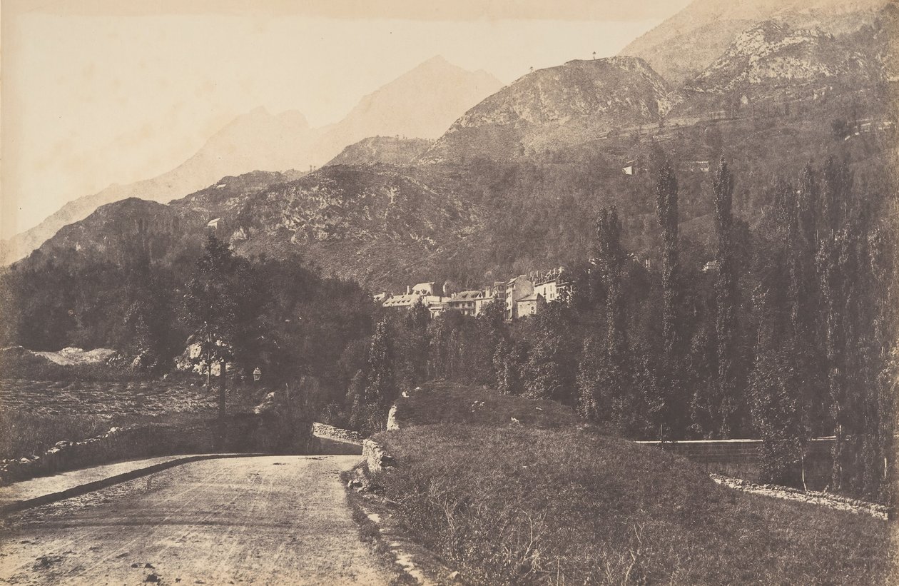 Saint-Sauveur Sularının Görünümü, 1853. by Joseph Vigier