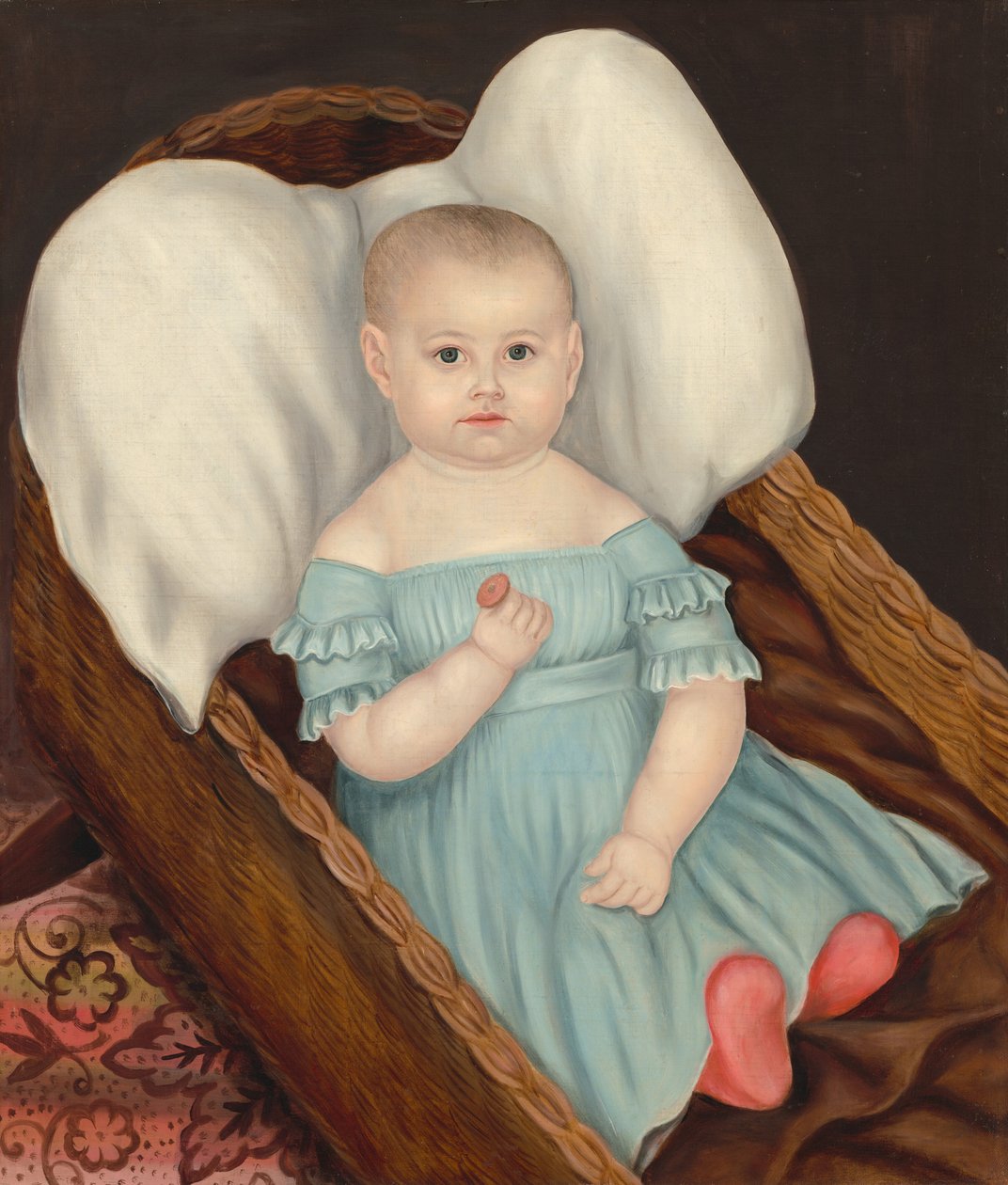 Hasır Sepette Bebek by Joseph Whiting Stock