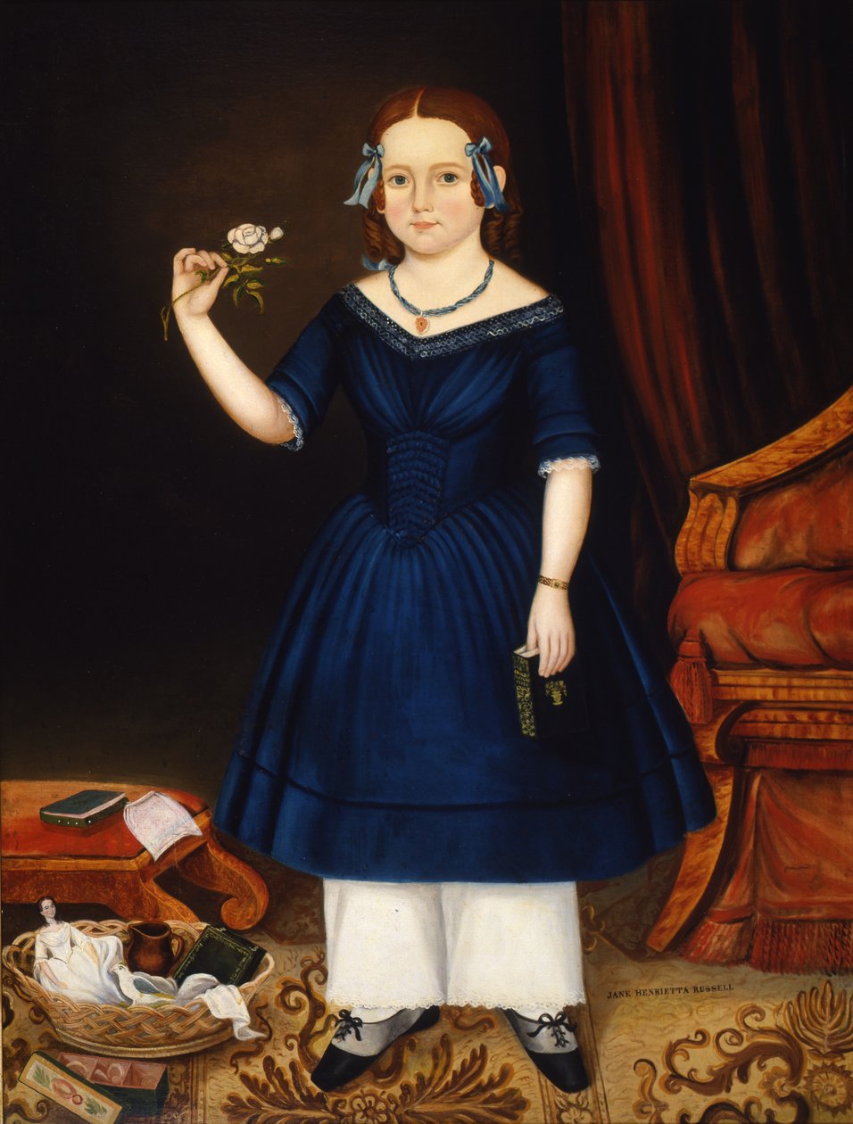 Jane Henrietta Russell, 1844 by Joseph Whiting Stock