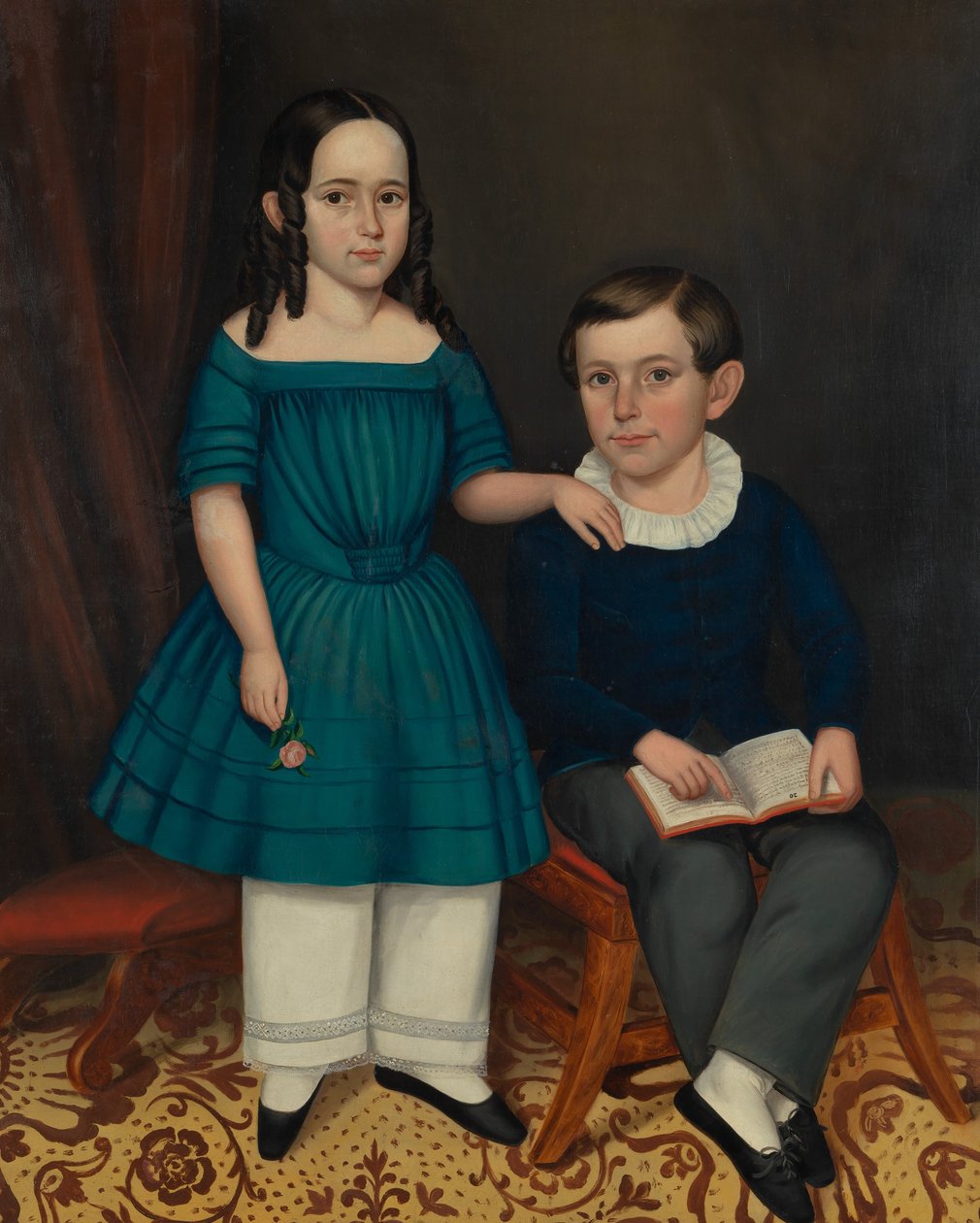 John ve Louisa Stoku, 1845. by Joseph Whiting Stock