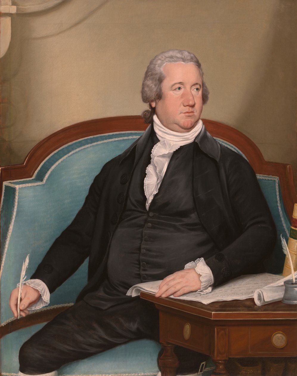 Frederick Augustus Conrad Muhlenberg, 1790. by Joseph Wright