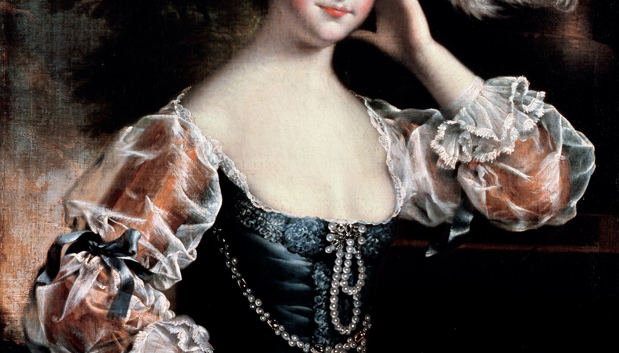 Susanna Hope (1194 detayı) by Joseph Wright of Derby