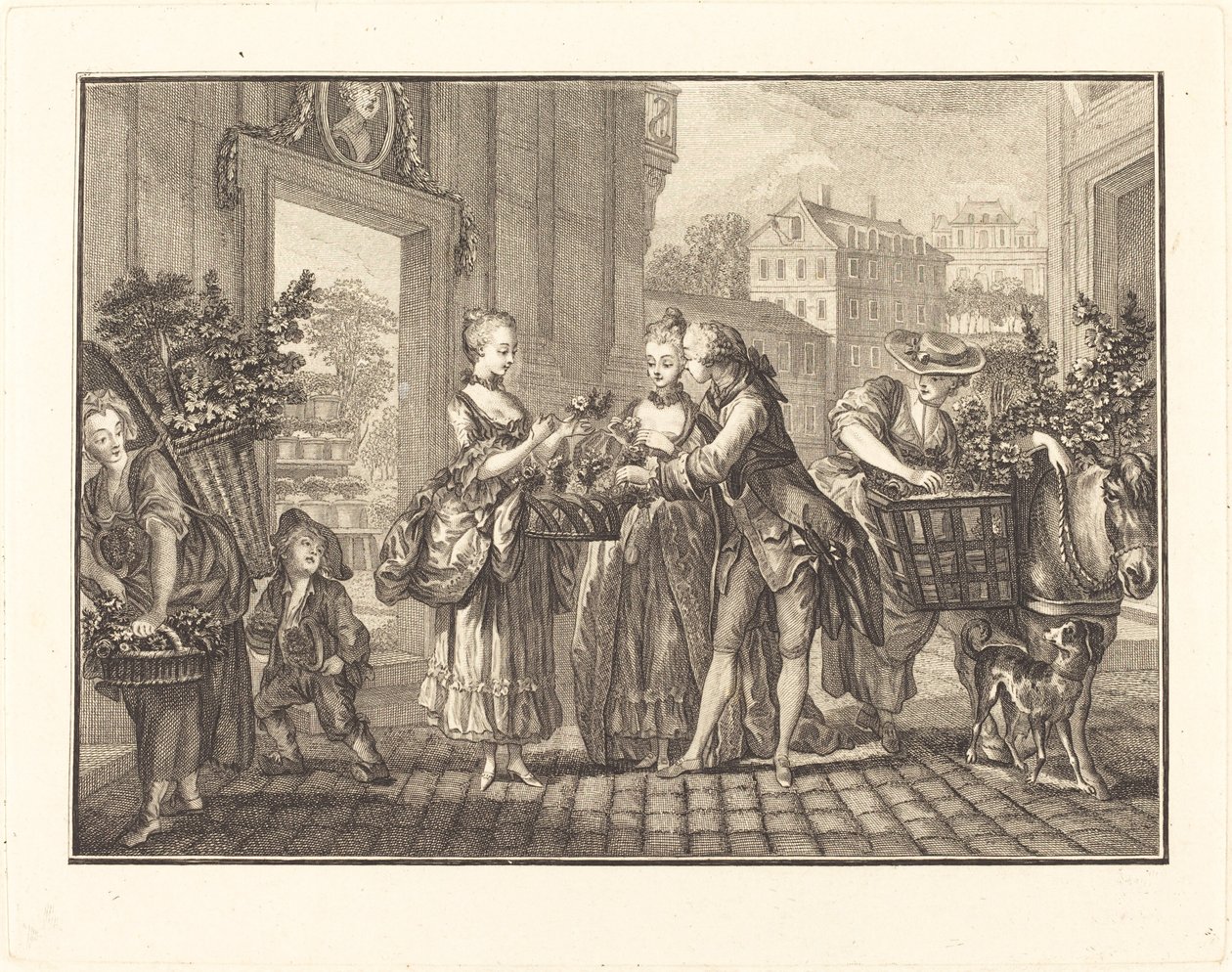 Bahar by Joseph de Longueil after Charles Eisen