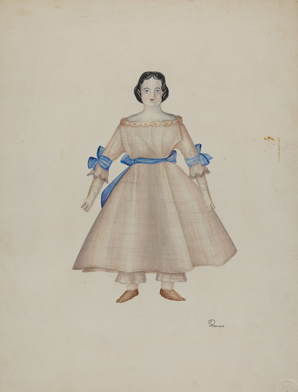 Bebek - Mary, c. 1939. by Josephine C. Romano