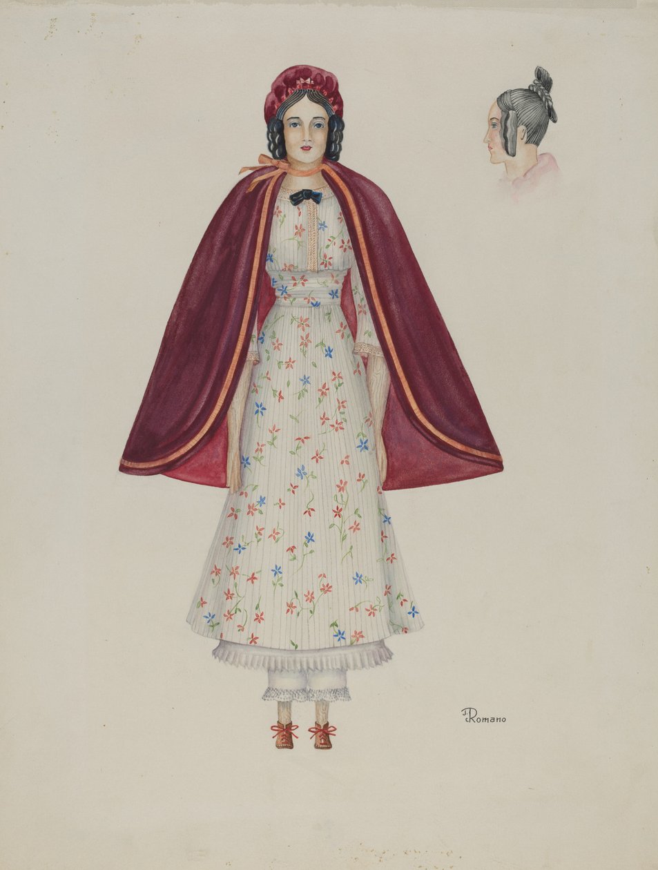 Oyuncak Bebek - Narcissa Savery, c. 1937. by Josephine C. Romano