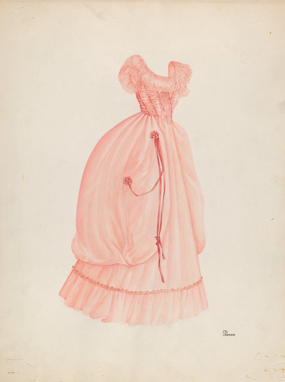 Elbise, ç. 1940. by Josephine C. Romano