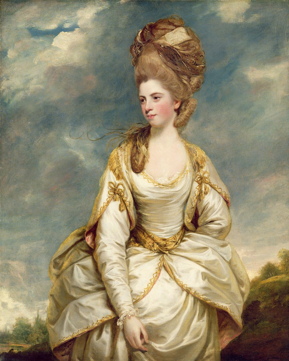 Bayan Sarah Campbell, 1777-78 by Joshua Reynolds