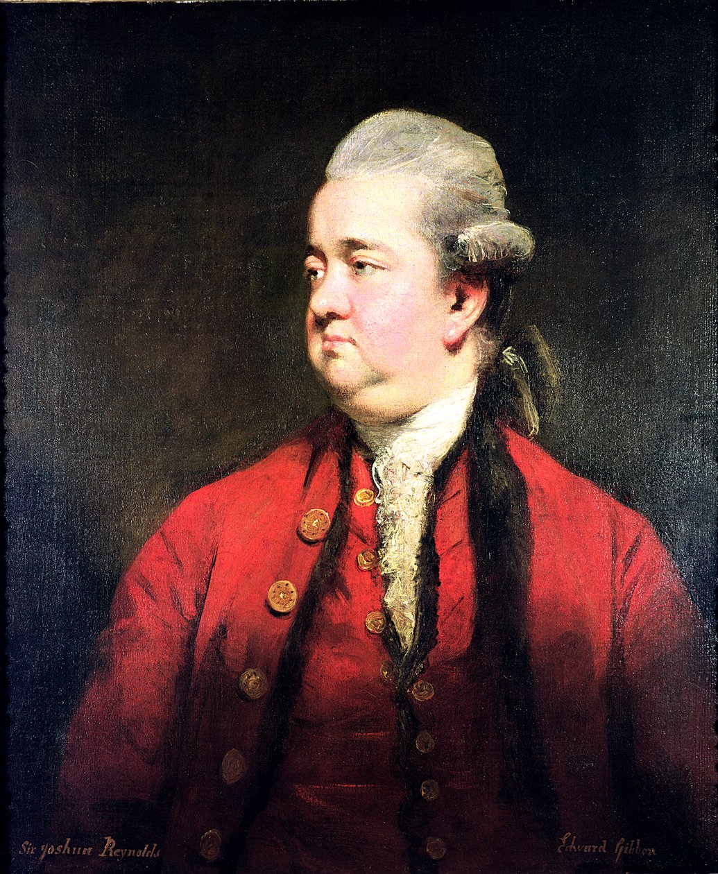 ಎಡ್ವರ್ಡ್ ಗಿಬ್ಬನ್ ಭಾವಚಿತ್ರ (1737-94) c.1779 ಟರ್ಕ್ by Joshua Reynolds
