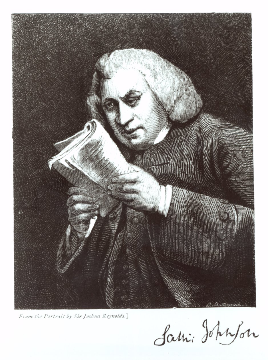 Samuel Johnson (1709-84) by Joshua Reynolds