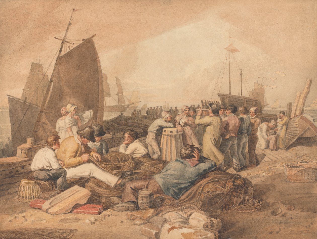 Dover İskelesi by Joshua Cristall