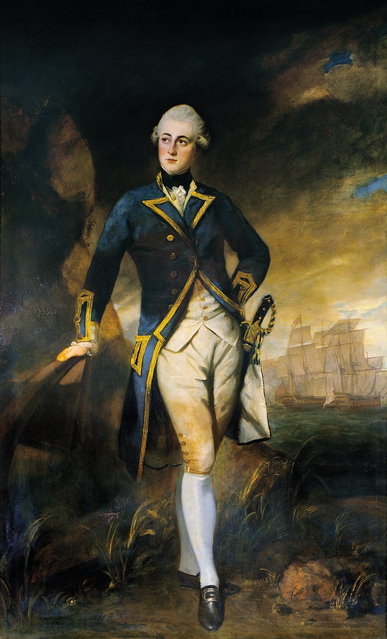 Kaptan Lord Robert Görgü by Joshua Reynolds