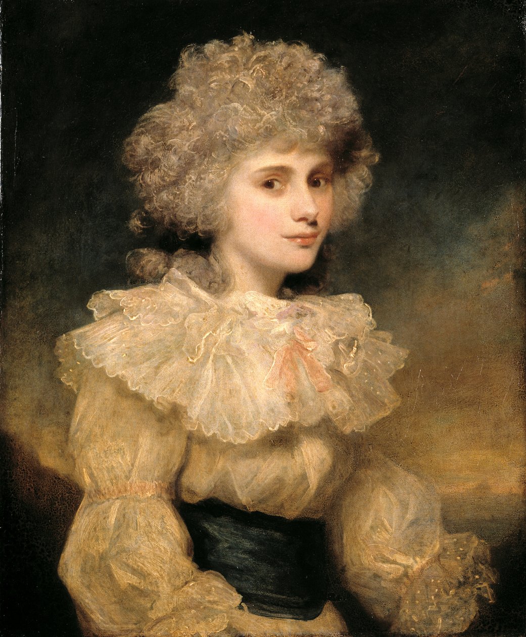 Leydi Elizabeth Foster (tuval üzerine yağlı boya) by Joshua Reynolds