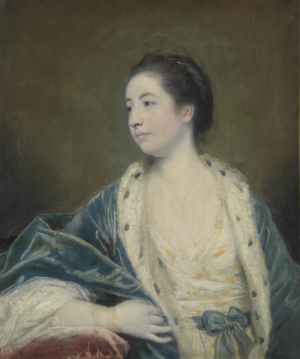 Bir Kadının Portresi. by Joshua Reynolds