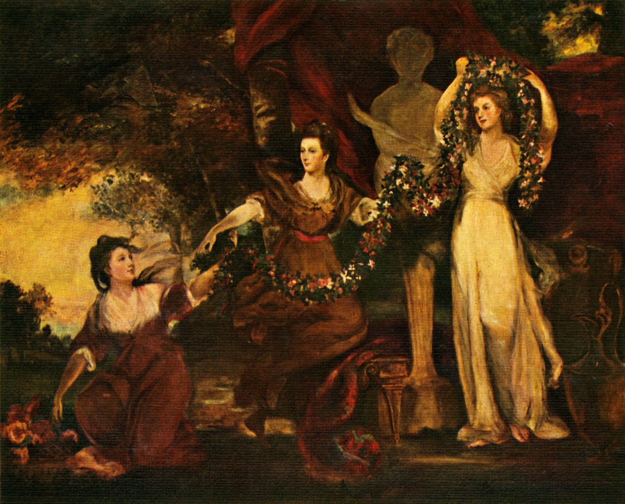 Üç Güzeller, 1773, c1912 by Joshua Reynolds