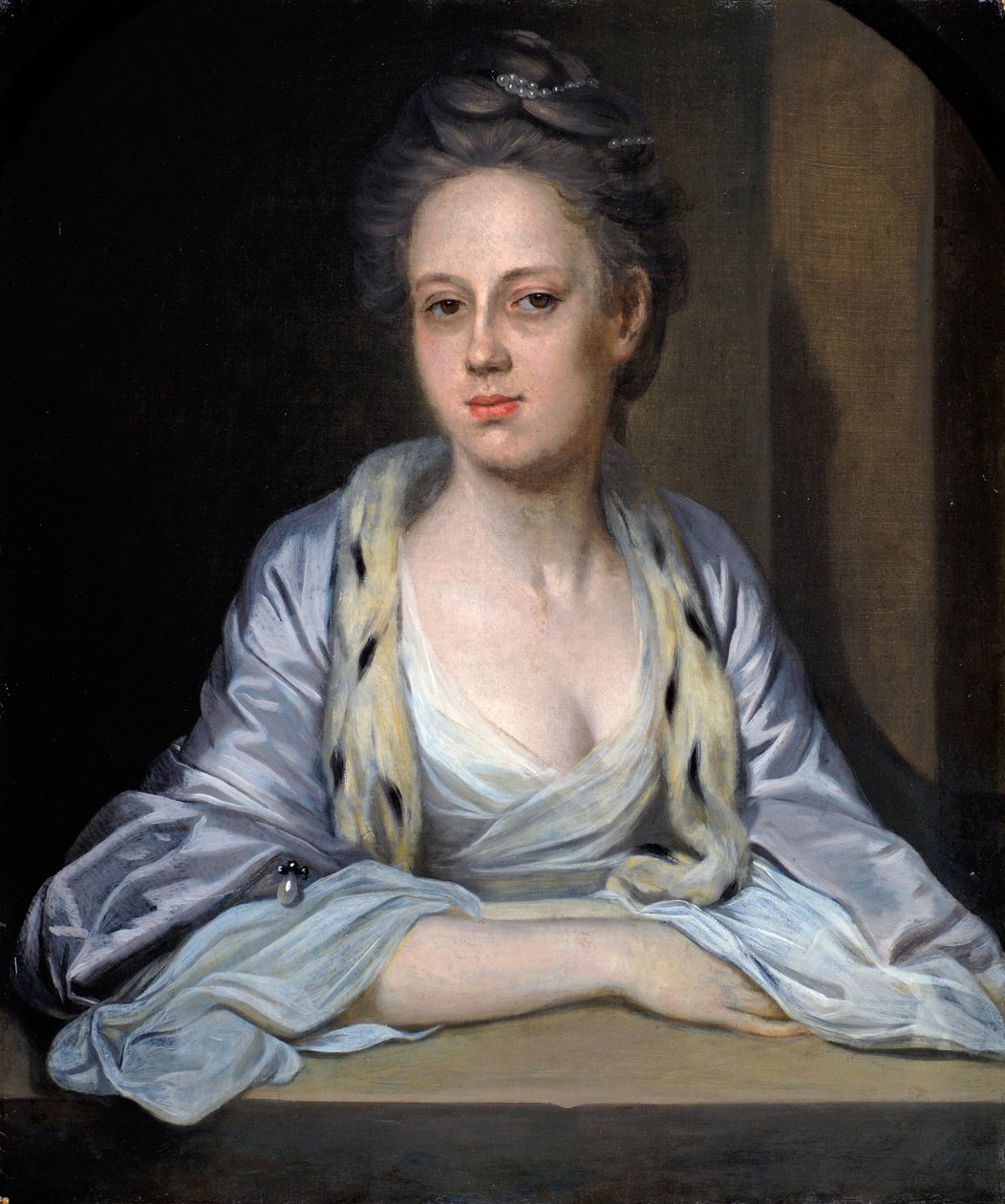 Frances Holburne nee Ball, c.1760 by Joshua follower of Reynolds