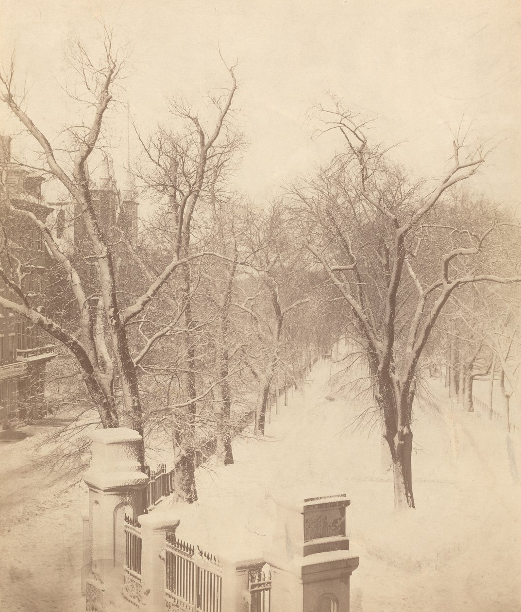 Boston Ortak Kar Sahnesi, 1850