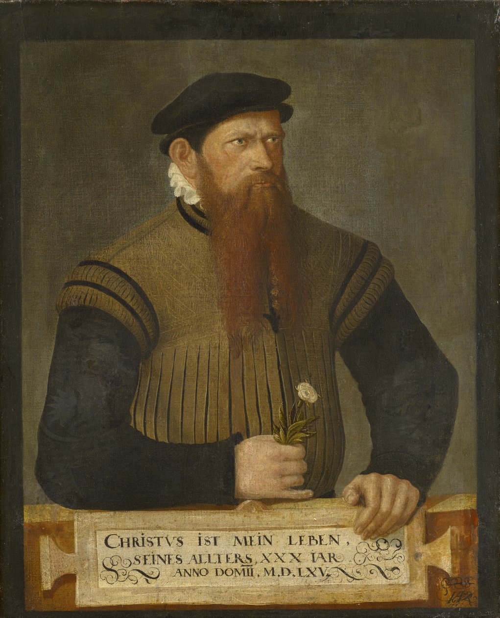 Sakallı Bir Adamın Portresi, 1565 by Jost Amman