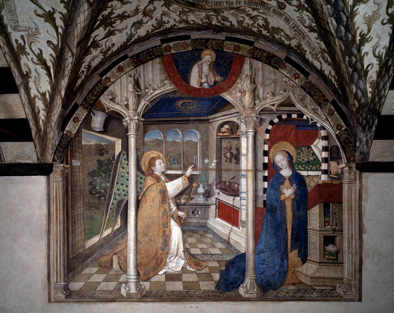 Müjde (Fresco by Jost Amman