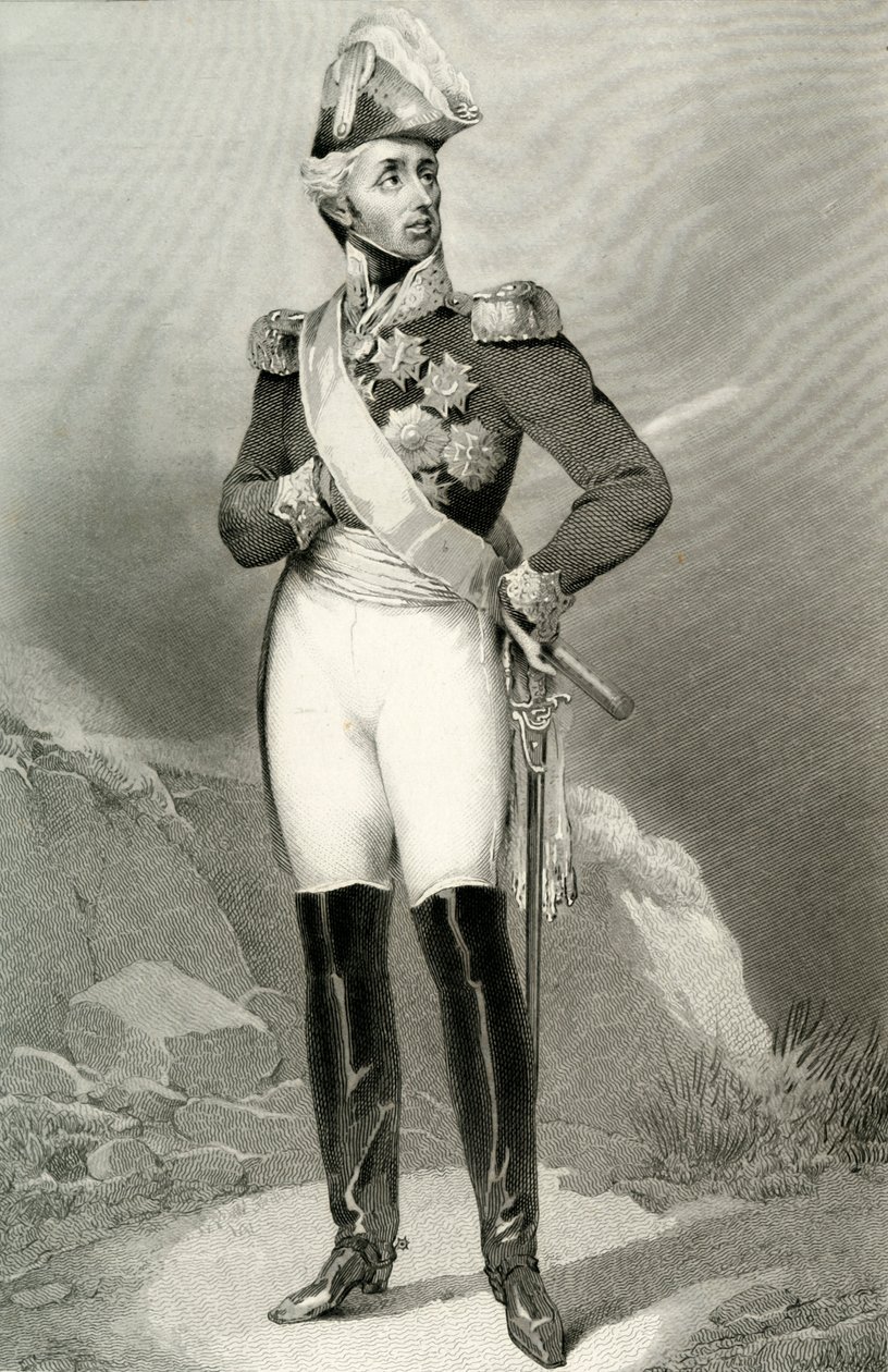 Louis Aloysius, Hohenlohe-Waldenburg-Bartenstein Prensi, 1804, 1839. by Joubert