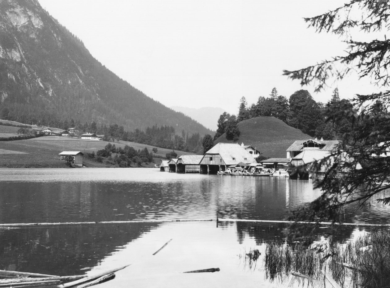 Königssee'deki tekneler, c.1910 by Jousset