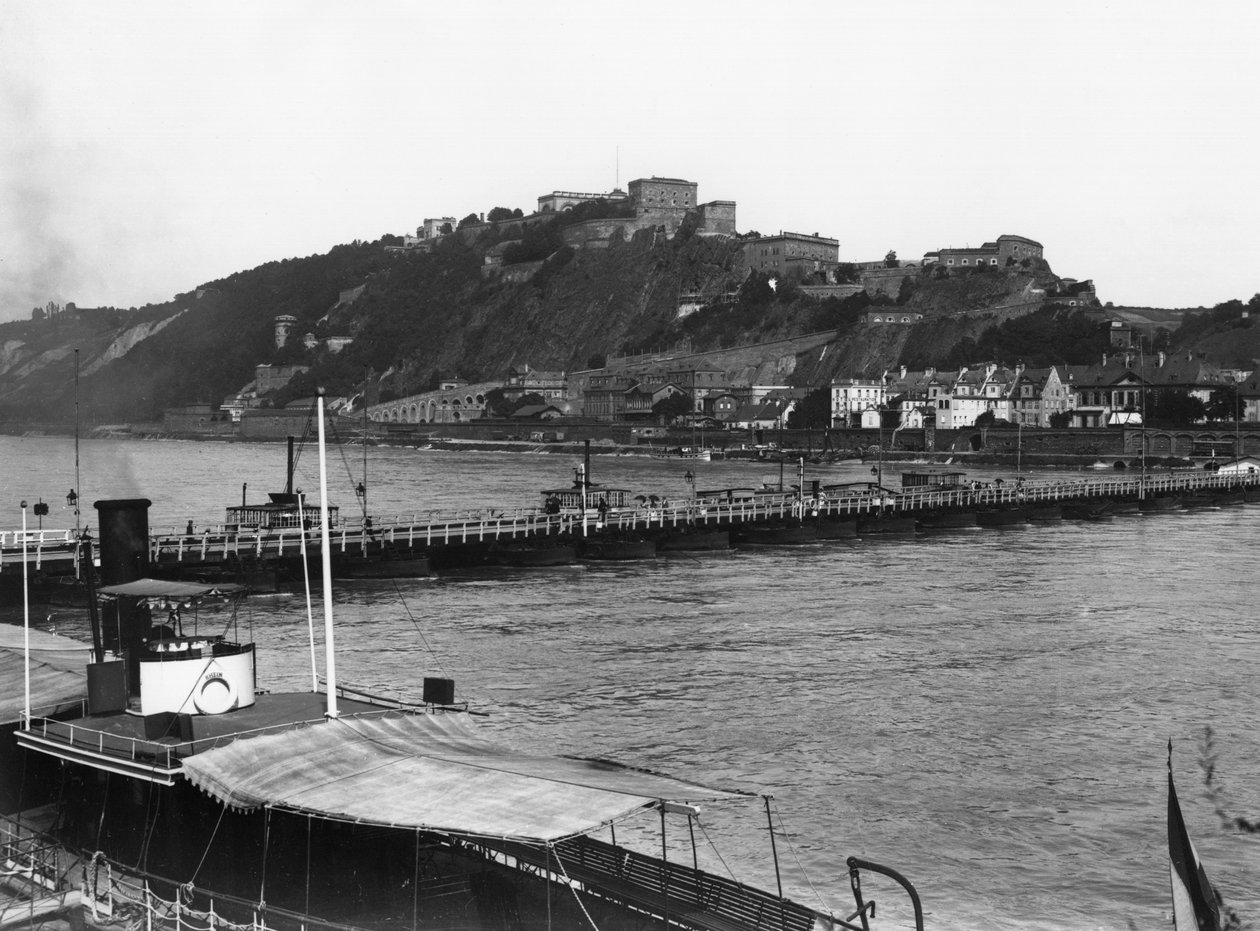 Koblenz, Ehrenbreitstein, c.1910 by Jousset