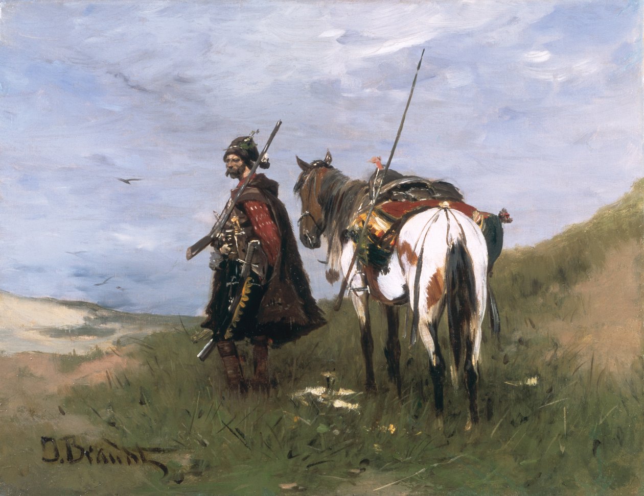 Vahşi Tarlalarda, c.1900 by Jozef Brandt