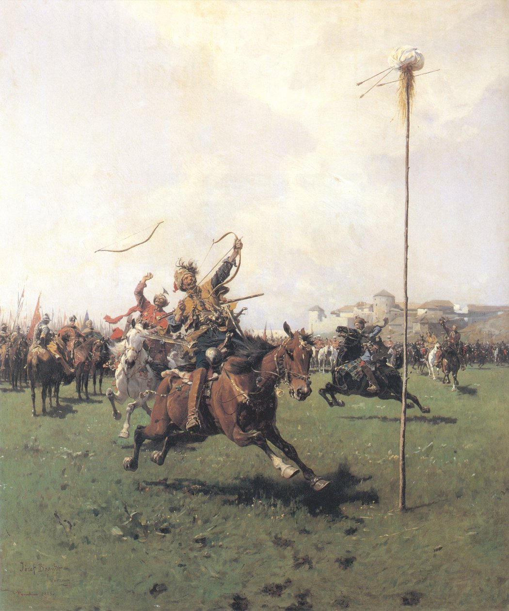 Lisowczyki - Okçuluk atışı by Jozef Brandt