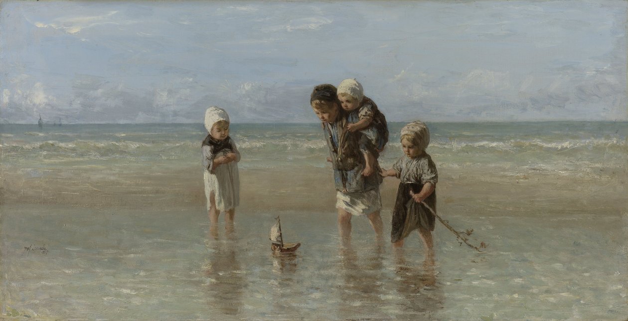 Ibisigisigi byurusengero rwibyiringiro Vecchiaturki by Jozef Israëls