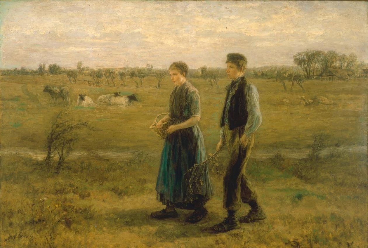 utangaç aşk by Jozef Israëls