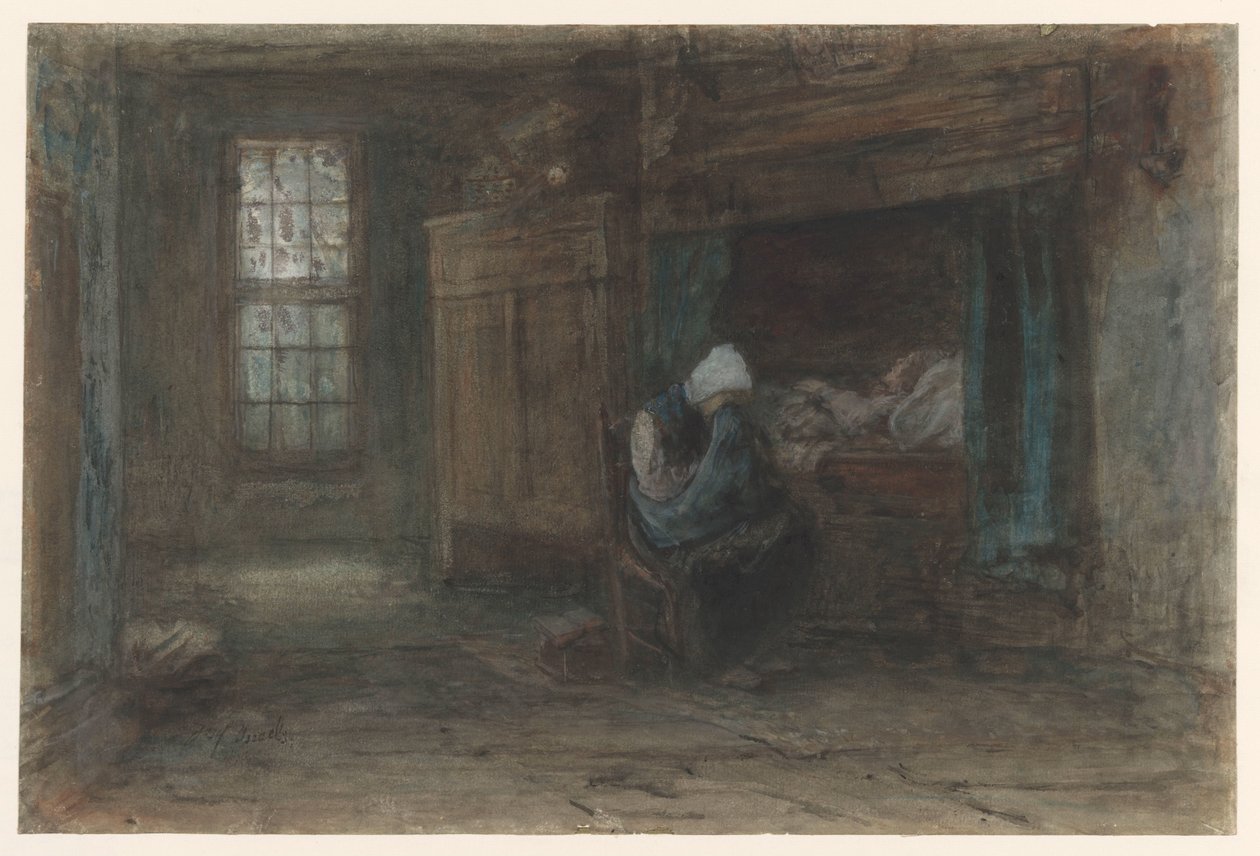 dünyada yalnız by Jozef Israëls