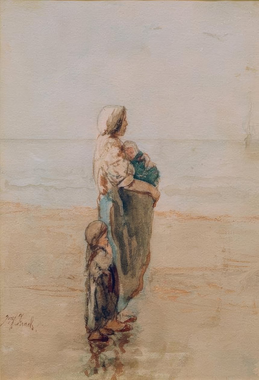 baba teknesi by Jozef Israëls