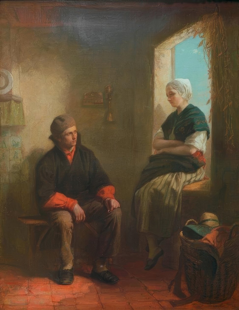 İlk aşk by Jozef Israëls