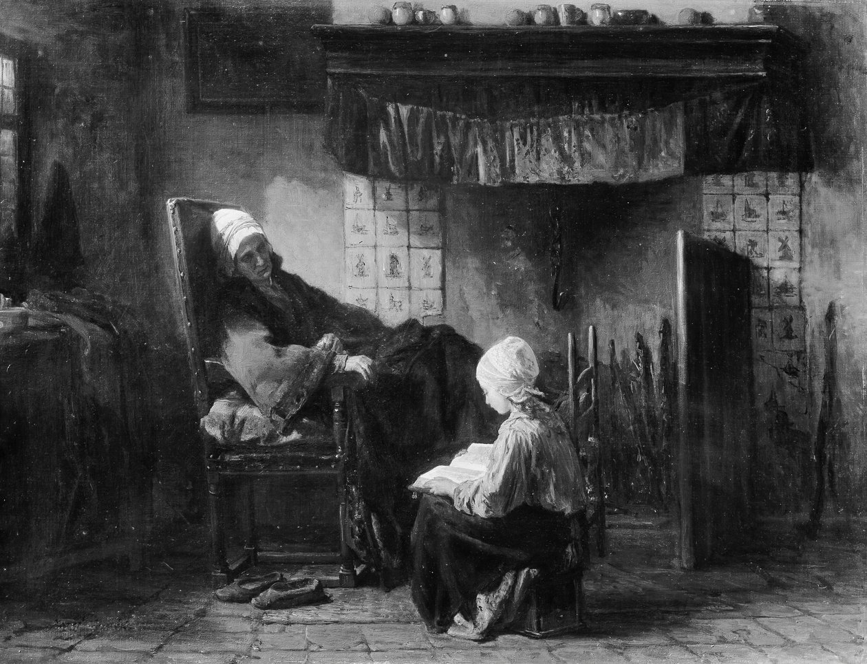 Büyükannenin Hazinesi. by Jozef Israëls