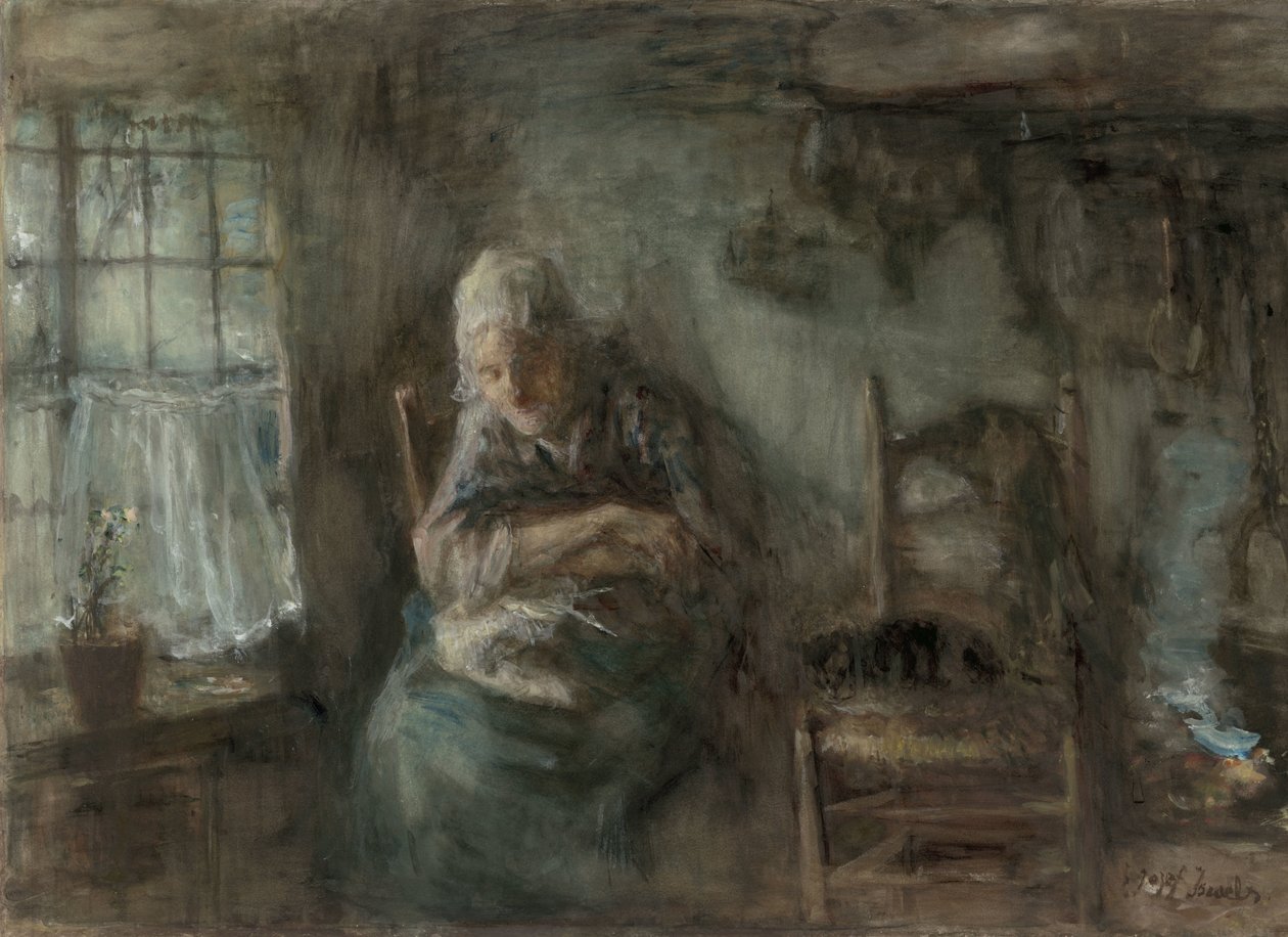yaşlı balıkçı by Jozef Israëls