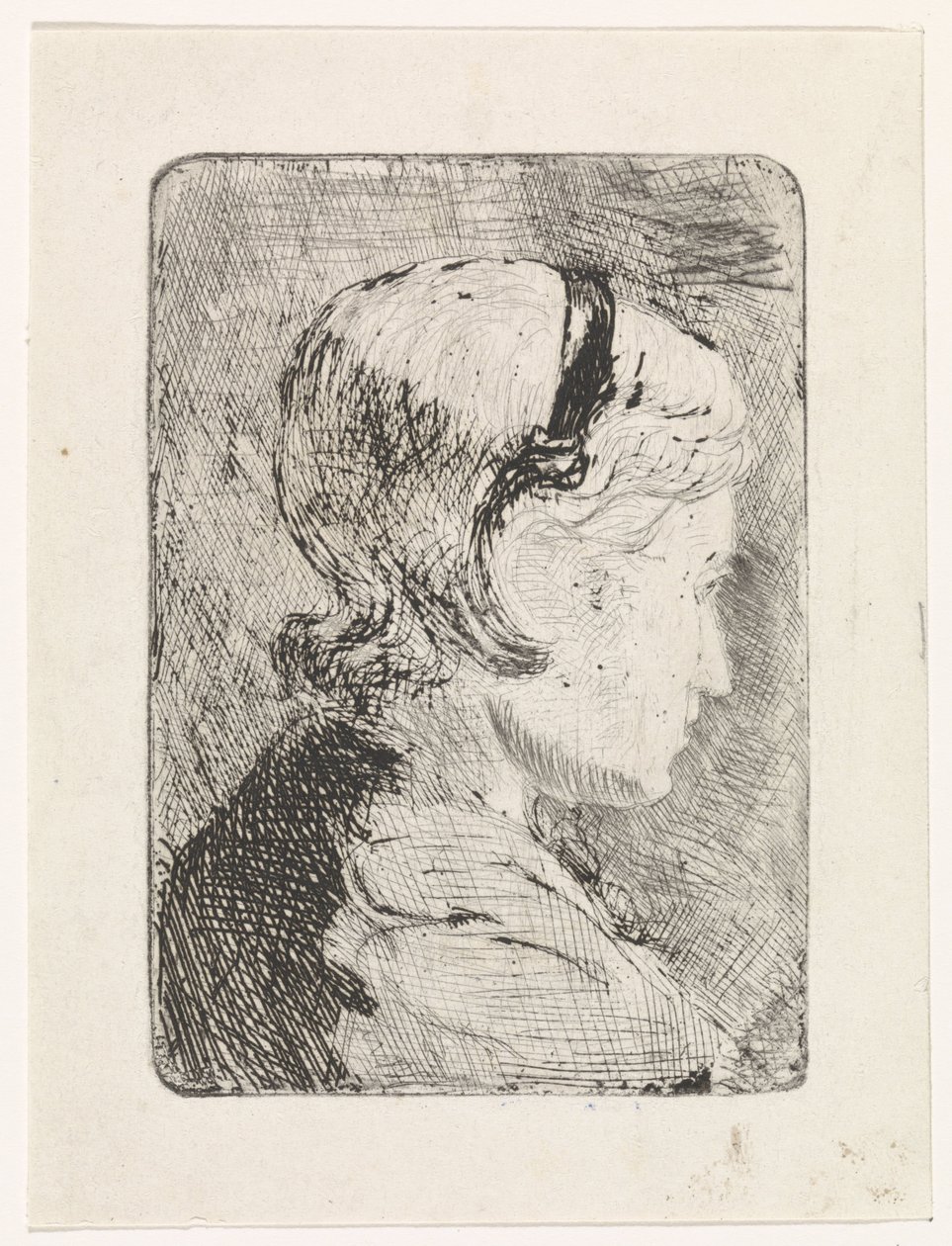 Aleida Koyunun Portresi by Jozef Israëls
