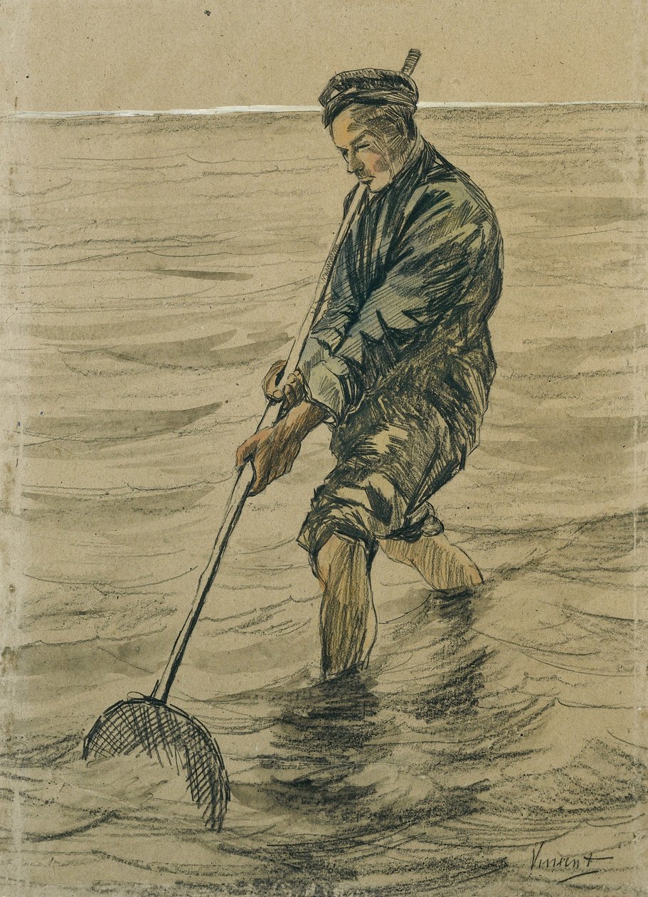 Kabuk Balıkçısı, 1863-90 by Jozef Israëls