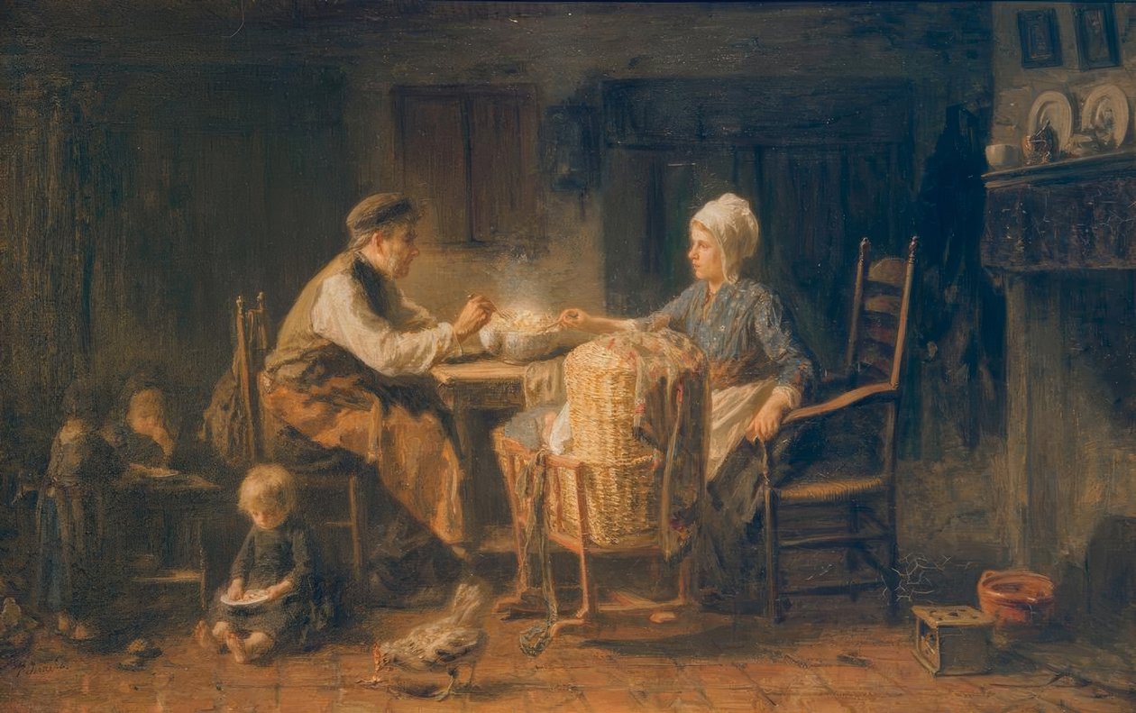 tutumlu yemek by Jozef Israëls