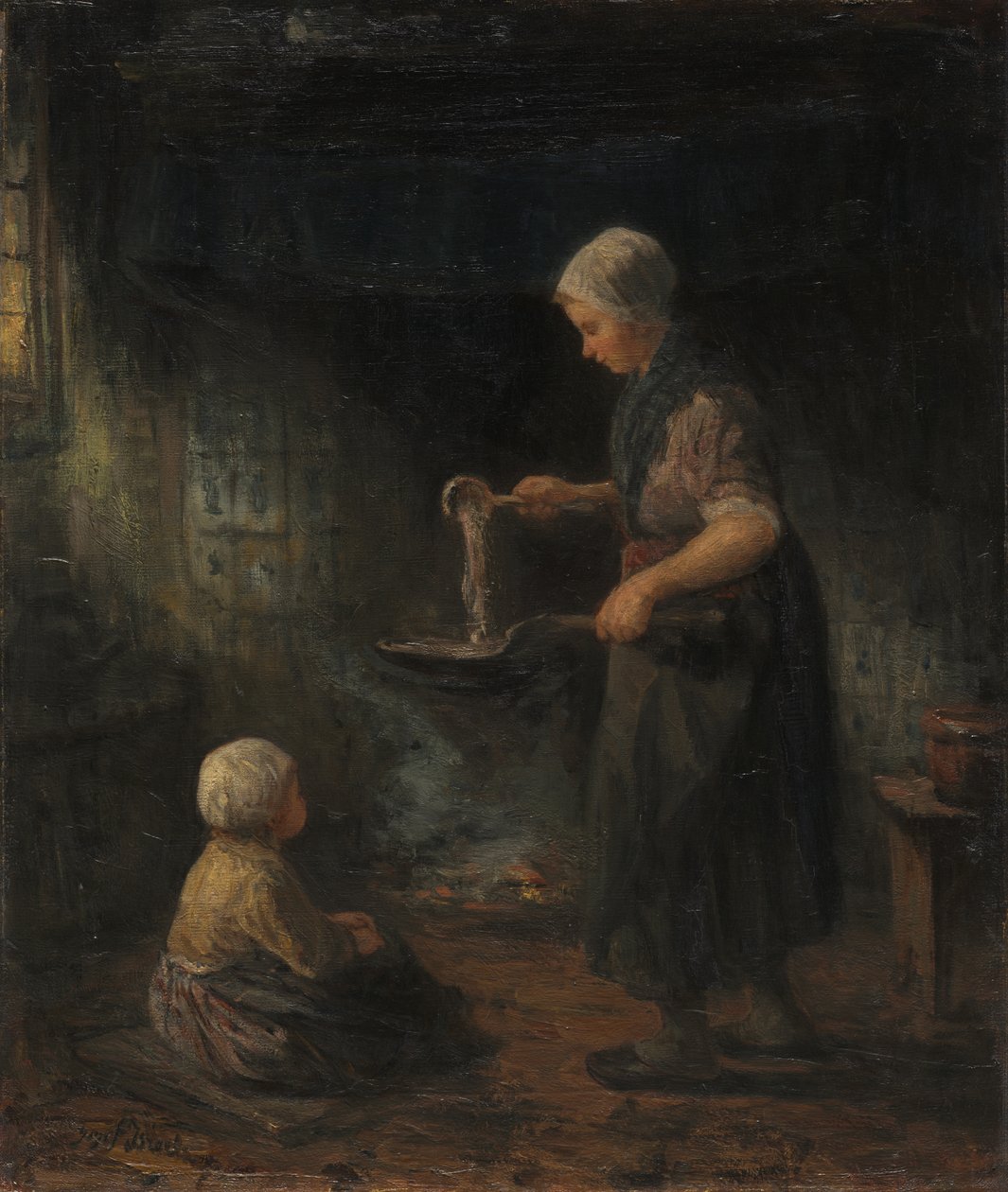 Pankekler by Jozef Israëls